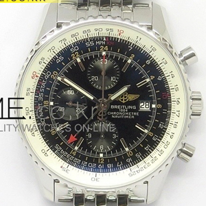 [7750 MOVE] Breitling Navitimer World GMT Chronogragh bp - 브라이틀링 네비타이머 월드 지엠티 크로노 그래프 -BRE087