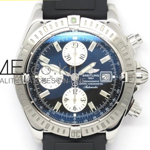 [7750 MOVE] BREITLING WINDRIDER CHRONOMAT EVOLUTION SILVER bp - 브라이틀링 윈드라이더 크로노맷 에볼루션 실버 - BRE093