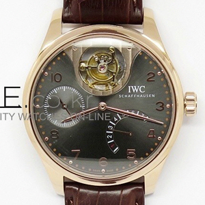 [NEW Tourbillon] IWC portuguese tourbillon mystere rg -아이더블유씨 포르투기즈 투어빌론 로즈 골드 - iwc200