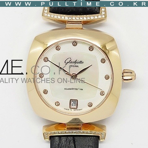 [RONDA QUARTZ] Glashutte Original pavonina RG -  글라슈테 오리지널 파보니나 로즈골드-gla014