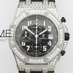 [7750 MOVE] Audemars Piguet Royal Oak Offshore Chrono Jewelry JF - 오데마 피케 로얄오크 오프쇼어 크로노 그래프 쥬얼리 42mm - ap180