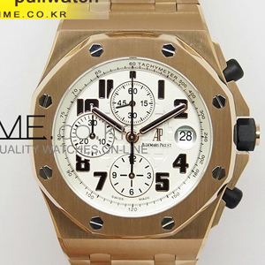 [3126 MOVE] Royal Oak Offshore Chrono JF - 오데마 피케 로얄오크 오프쇼어 크로노 그래프 42mm - ap184