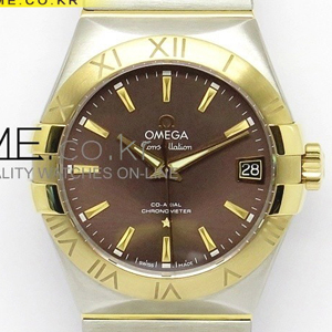 [8215 MOVE] Omega Constellation 38mm YG V6 - 오메가  컨스텔레이션 38mm 옐로우골드- om147