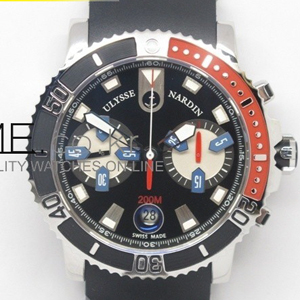 [7750 MOVE] ULYSSE NARDIN MAXI MARINE DIVER CHRONOGRAPH - 율리스 나르당 맥시마린 다이버 크르노그래프 - uly006