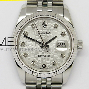 [3135 MOVE] ROLEX Date just SS - 롤렉스 데이져스트 스텐레스스틸 - rl210