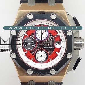 [3126 MOVE] Audemars Piguet ROYAL OAK OFFSHORE  Ultimate Ruben Barrichello III RG  Best Version JF - 오데마피게 로얄오크 오프쇼어 오토매틱 루벤 바리첼로 버전 - ap206