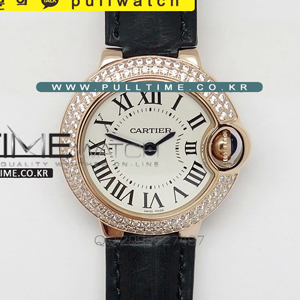 [Ronda Quartz]Cartier Ballon Bleu de - 까르띠에 발롱블루 28mm - ct247