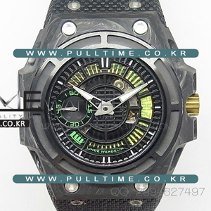 [7750 MOVE] Linde Werdelin Spidolite II Tech Green Forged Carbon V6 1:1 Best Edition - 린드 베들린 스파이도렛 2 - LW001