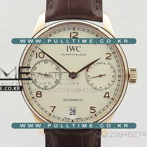 [52010 MOVE] IWC Portuguese Real PR IW500701 RG  V4 ZF 1:1 Best Edition - 아이더블유씨 포르투기즈 로즈골드- iwc309