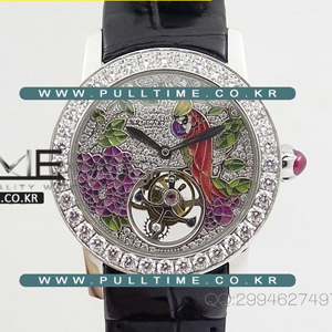 [tourbillon] I Giardini Di Bvlgari Tourbillon Full Paved Diamonds - 아르디 니 디 불가리 투어빌론 - bvg017