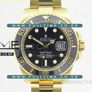 [2836 MOVE] Rolex Submariner 116618 YG bp V2 - 롤렉스 서브마리너 옐로우골드 - rl473