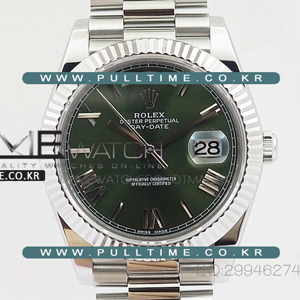 [2836 MOVE] Rolex DayDate 40mm bp 1:1 Best 228206SS - 롤렉스 데이데이트 - rl507