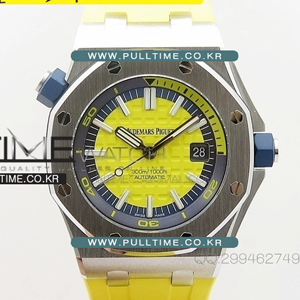 [3120 MOVE] Audemars Piguet Royal Oak Offshore Diver J 15710 yellow JF V7 Best Edition - 오데마피게 로얄오크 오프쇼어 다이버 - ap296