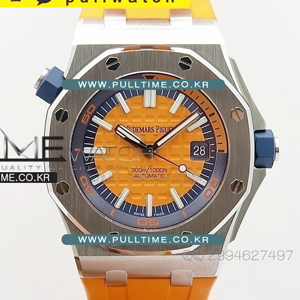 [3120 MOVE] Audemars Piguet Royal Oak Offshore Diver J 15710 orange JF V7 Best Edition - 오데마피게 로얄오크 오프쇼어 다이버 - ap297