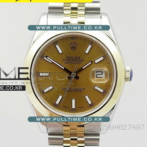 [2836 MOVE] Rolex datejust YG Wrapped Gold 41mm  Best Eidtion - 롤렉스 데이져스트 옐로우골드 포금 - rl703