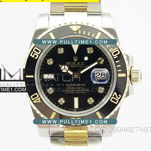 [2836 MOVE] ROLEX Submariner 116613LN TW 1:1 Best Edition - 롤렉스 서브마리너 베스트 에디션 옐로우골드 투톤 포금 - rl844