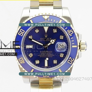 [2836 MOVE] ROLEX Submariner 116613LB TW 1:1 Best Edition - 롤렉스 서브마리너 베스트 에디션 옐로우골드 투톤 포금 - rl847