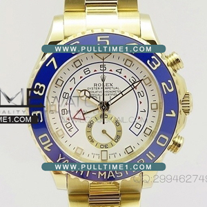 [7750 MOVE] ROLEX Yatchmaster ii YG bp - 로렉스 요트마스터 2 옐로우골드 - rl849