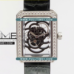 [Ronda quartz] Chanel Premiere SS Camellia Skeleton - 샤넬 프리미에르 크미리아 - NEL066