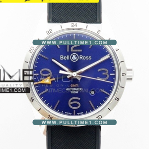 [2836 MOVE] Bell & Ross Vintage BR123 SS GMT - 벨앤로스 빈티지 지엠티 - BRS085