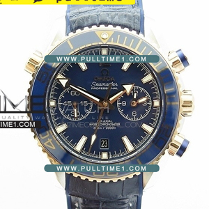 [9900 MOVE] Omega Seamaster Planet Ocean Chronometer 45mm SS RG OM 1:1 Best Edition - 오메가 씨마스터 플래닛 오션 크르노 - OM375