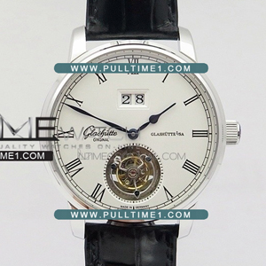 [Seagull Tourbillon] Glashutte Original Senator Meissen Tourbillon Double Date SS Best Edition - 글라슈테 오리지날 세나토 마이센 더블데이트 - GLA028