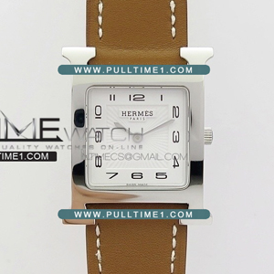 [SWISS QUARTZ] Hermes H Watch Ladies SS  1:1 Best Edition - 헤르메스 H와치 여성용 베스트에디션 - HER022