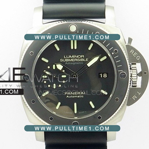 [P.9000 MOVE] Panerai Luminor Submersible PAM389 O  1:1 Best Edition on MD - 오피치네 파네라이 루미너 서브머시블 티타늄 - PNR363