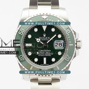 [3135 MOVE] Rolex Submariner 116610 LV 904L GM 1:1 Best Edition - 롤렉스 서브마리너 그린 베스트 에디션 - RL1296