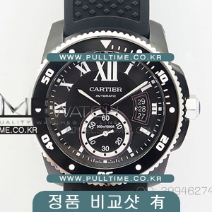 [23J MOVE] Calibre de Cartier Diver W7100056 SS JJ 1:1 Best Edition - 칼리브 드 까르띠에 다이버 (정품비교샷 有) - ct321