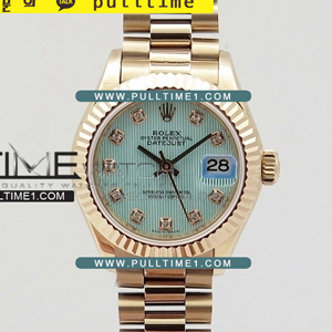 [SWISS ETA 2671] Rolex DateJust 28mm Ladies RG bp Best Edition - 롤렉스 데이져스트 여성용 - RL1039