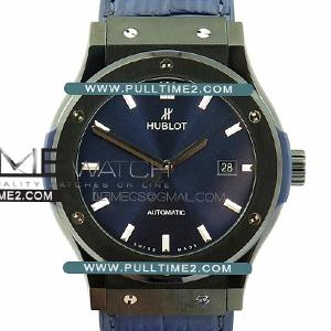 [2892 MOVE] Hublot Classic Fusion 42mm Titanium JJ V2 1:1 Best Edition - 위블로 클래식퓨젼 티타늄 - HUB314