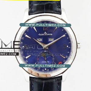 [866/1 MOVE] Jaeger-LeCoultre Master Calendar Moonphase SS OM 1:1 Best Edition- 예거 르꿀뜨르 마스터 캘린더 - JL086