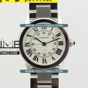 [SWISS QUARTZ] Ronde Solo de Cartier 29.5mm K11 1:1 Best Edition - 까르띠에 롱드솔로 여성용 - CT408