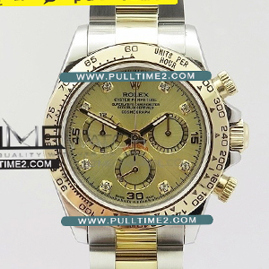 [7750 MOVE] ROLEX Daytona SS/YG 116523 Wrapped V2  1:1 Best Edition - 롤렉스 데이토나 베스트 에디션 포금 - RL1121