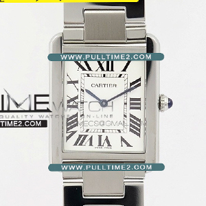 [RONDA QUARTZ] Cartier Tank Solo Large 28mm SS K11 1:1 Best Edition - 까르띠에 탱크솔로 베스트 에디션 - CT431