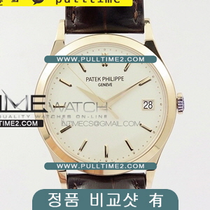 [PP324CS] Patek Philippe Calatrava 5296R RG ZF 1:1 Best Edition - 파텍필립 칼라트라바 로즈골드 베스트에디션 - PP242