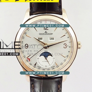 [866/1 MOVE] Jaeger-LeCoultre Master Calendar Moonphase RG OM 1:1 Best Edition- 예거 르꿀뜨르 마스터 캘린더 - JL096