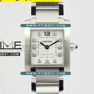 Ronda Quartz] Cartier Tank Francaise Ladies Small Ss K11 1:1 Best Edition - 까르띠에  탱크 프랑세즈 베스트 에디션 - Ct458 (Ct458) | 홍콩 명품시계 전문 풀타임와치 Pulltime