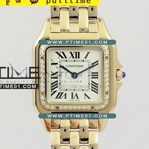 [Ronda Quart] Panthere De Cartier Secrete 27mm Ladies RG K11 1:1 Best Edition - 팬더 드 까르띠에 여성용 베스트 에디션 - CT467