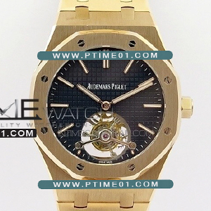 [Seagull Tourbillon] Audemars Piguet Royal Oak 41mm Tourbillon Extra-thin RG JF 1:1 Best Edition - 오데마피게 로얄오크 투어빌론 엑스트라 씬 베스트 에디션 - AP442