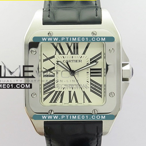 [2892 MOVE] Cartier Santos 100 38mm RXW 1:1 Best Edition - 까르띠에 산토스 100 베스트 에디션 - CT488