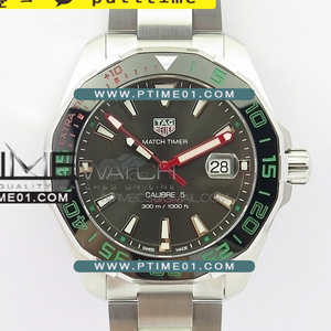 [2824 MOVE] Tag Heuer Aquaracer Calibre 43mm chinese super league SS GS 1:1 Best Edition - 태그호이어 아쿠아레이서 차이니즈 슈퍼 리그 베스트 에디션 - TH138