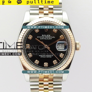 [2824 MOVE] Rolex DateJust 36mm 126231 RG Wrapped GM 1:1 Best Edition - 롤렉스 데이져스트 로즈골드 포금 1:1 베스트에디션 - RL1259