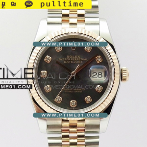 [2824 MOVE] Rolex DateJust 36mm 126231 RG Wrapped GM 1:1 Best Edition - 롤렉스 데이져스트 로즈골드 포금 1:1 베스트에디션 - RL1262