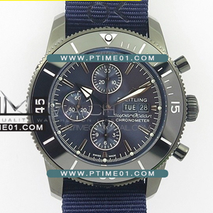 [7750 MOVE] Breitling SuperOcean OuterNown Black 44mm Best Edition - 브라이틀링 슈퍼오션 - BRE327