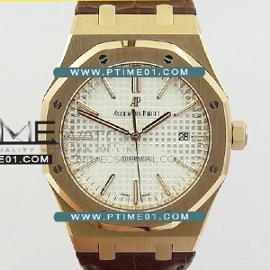 [3120 MOVE] Audemars Piguet Royal Oak 41mm 15400 RG V5 JF 1:1 Best Edition - 오데마피게 로얄오크 베스트 에디션 - AP451