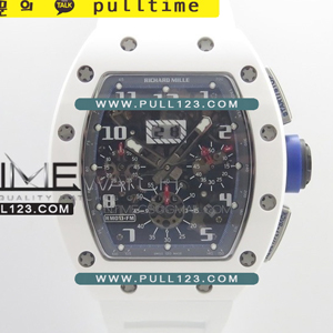 [7750 MOVE] Richard Mille RM011 Chronograph KV Best Edition - 리차드밀러 세라믹 크르노그래프 - RIC196