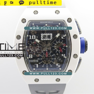 [7750 MOVE] Richard Mille RM011 Chronograph KV Best Edition - 리차드밀러 세라믹 크르노그래프 - RIC197