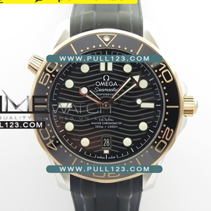 [8800 MOVE] Omega Seamaster Diver 300M SS/RG VS 1:1 Best Edition MD - 오메가 씨마스터 300 베스트 에디션 - OM571